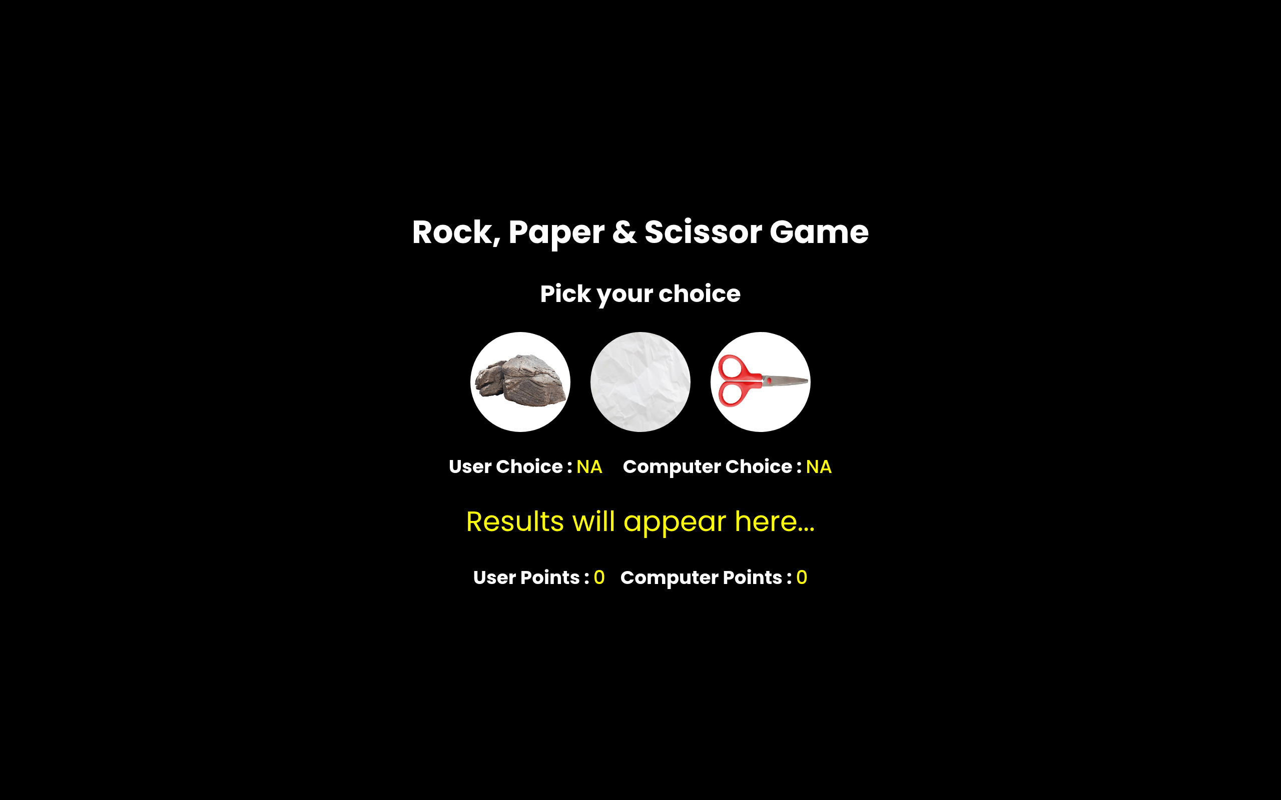 Rock Paper Scissors