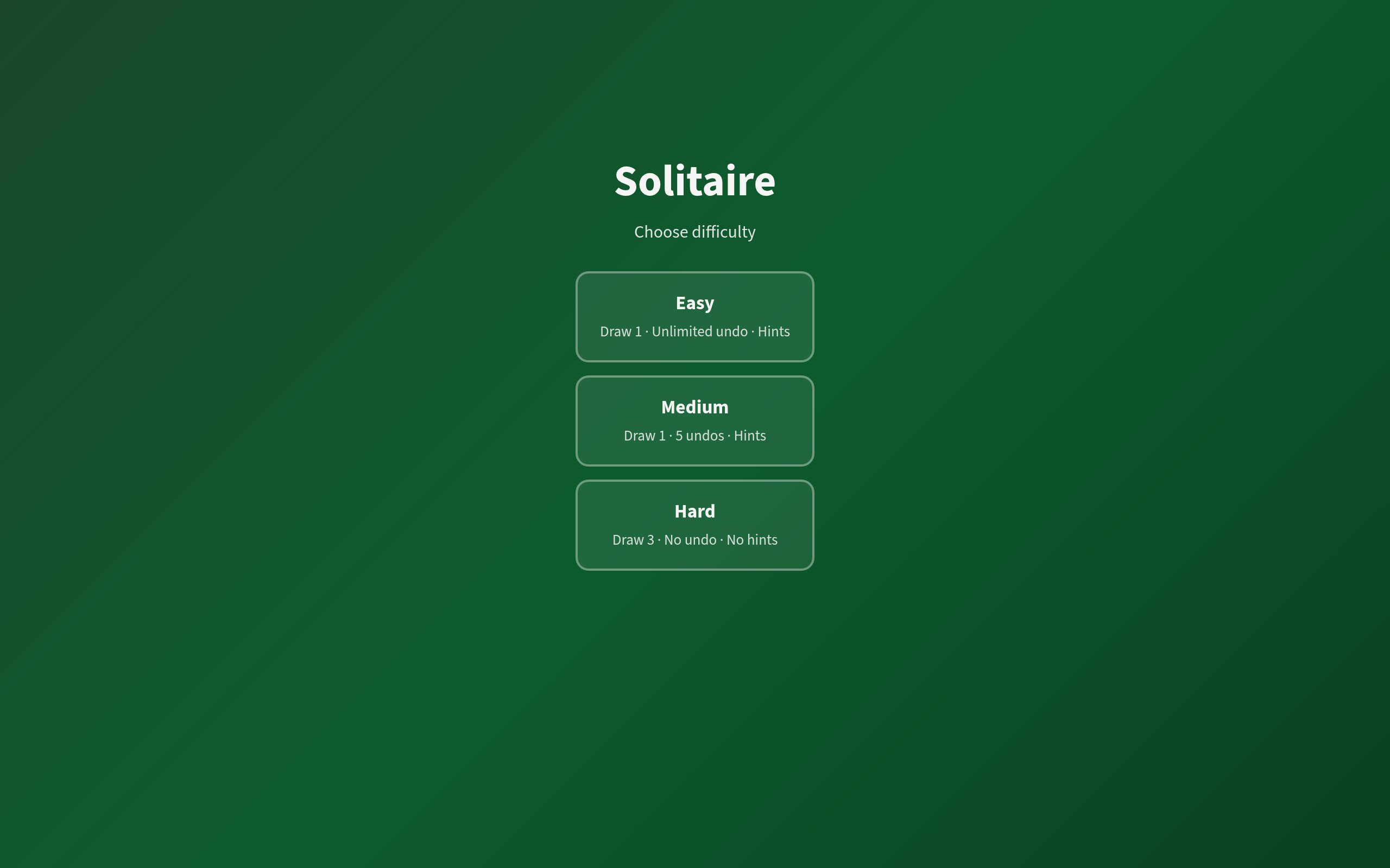 Solitaire